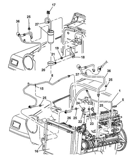 Exploring the Inner Workings: 2006 Jeep Wrangler's Engine Parts Diagram