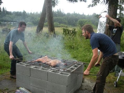 Thoughtful Food - Farm Blog | Homemade bbq grills, Pig cooker, Pig roaster