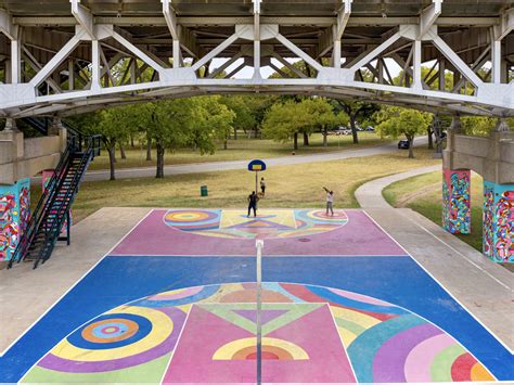 Fort Worth, TX Basketball Court: Trinity Park – Courts of the World