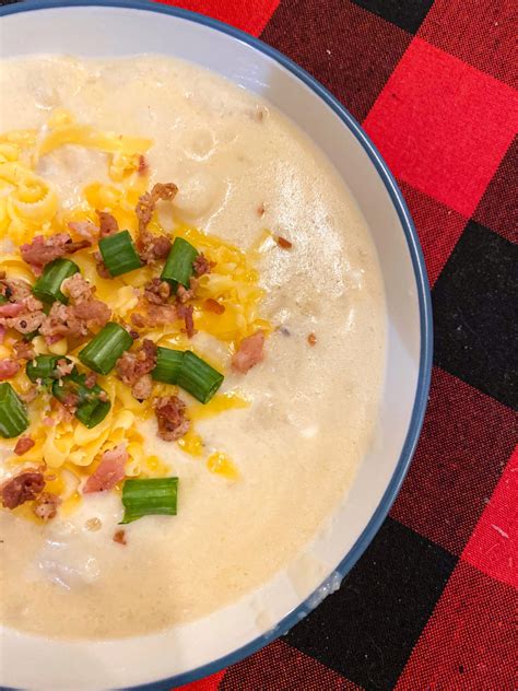 Chunky Crockpot Loaded Potato Soup - Fabulous In Fayette