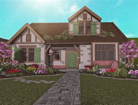 Bloxburg house ideas one story - SimCookie