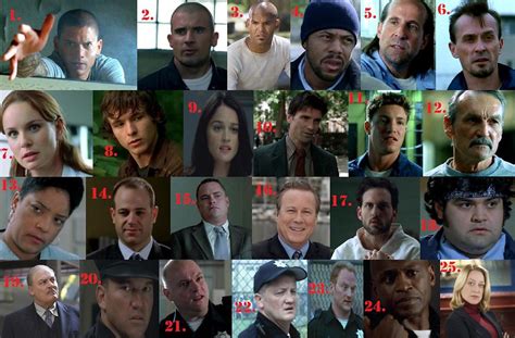 Prison Break characters (pictures) Quiz - By tatty16