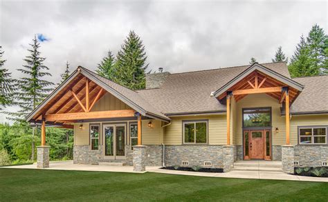 Sticks and Struts Craftsman Ranch - 72815DA | Architectural Designs - House Plans