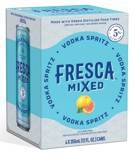 FRESCA Mixed shakes up a refreshing canned cocktail conversation