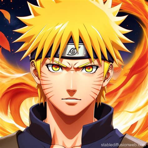 Naruto Uzumaki in Berserk Manga Style | Stable Diffusion Online