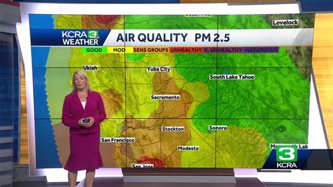 Northern California Smoke Forecast: What to know about air quality issues on Wednesday - YouTube