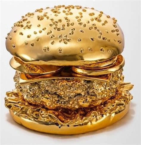 golden burger by THOMAS HANNICH | Instagram