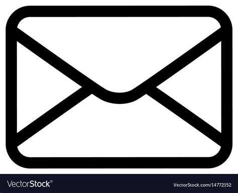 Email or mail symbol Royalty Free Vector Image