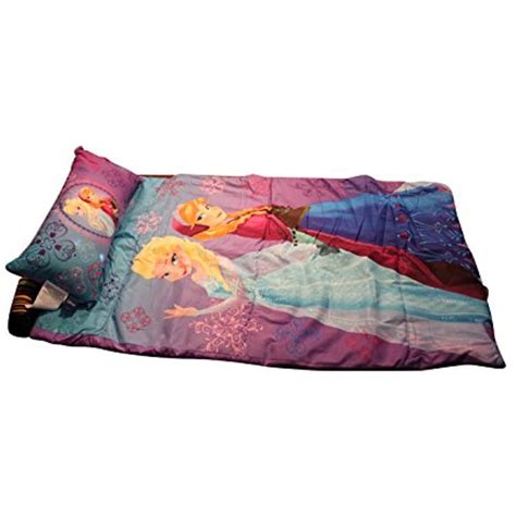 Disney Frozen Anna and Elsa Slumber Bag with Pillow and Bonus Reusable Storage Bin | Slumber ...