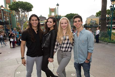 The Descendants Cast Set It Off at Downtown Disneyland to Celebrate the ...