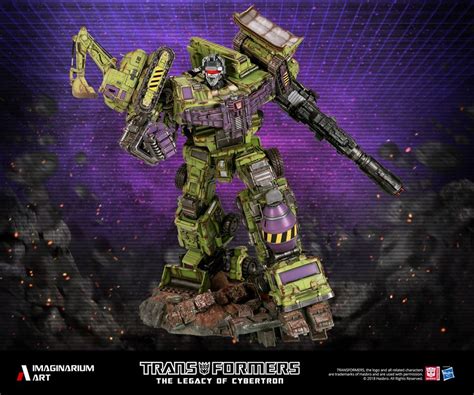 Imaginarium Art G1 Devastator Statue Color Images - Transformers News - TFW2005