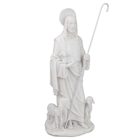 Jesus The Good Shepherd Statue – Beattitudes Religious Gifts