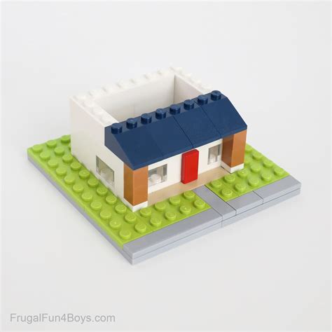 Build a LEGO Tiny Neighborhood - Frugal Fun For Boys and Girls