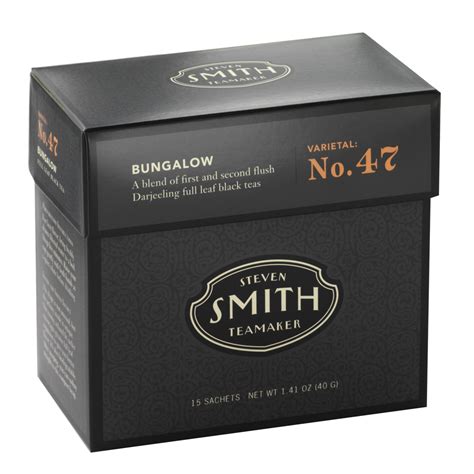 Smith Tea Bungalow - India varietal blend - Box(s) of 15 sachets: BaristaProShop.com