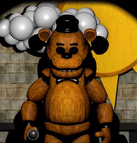 [Animated] Freddy Twitching on Stage by jorjimodels on DeviantArt