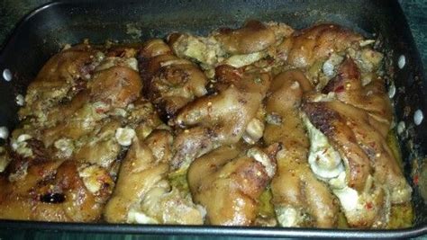 Oven roasted pig feet | Pork dishes, Soul food, Pork recipes