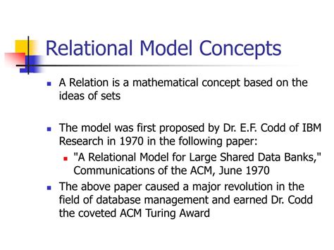 PPT - Chapter 5 Relational Model Concepts PowerPoint Presentation, free download - ID:3707027