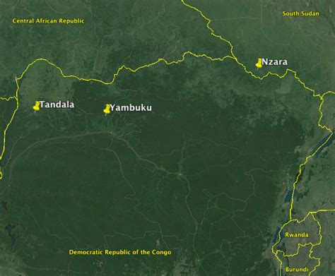 Map of the First Three Ebola Outbreaks. | Download Scientific Diagram