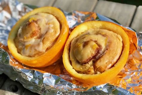 Fall Campfire Snacks: Campfire orange cinnamon rolls - RV Lifestyle News, Tips, Tricks and More ...