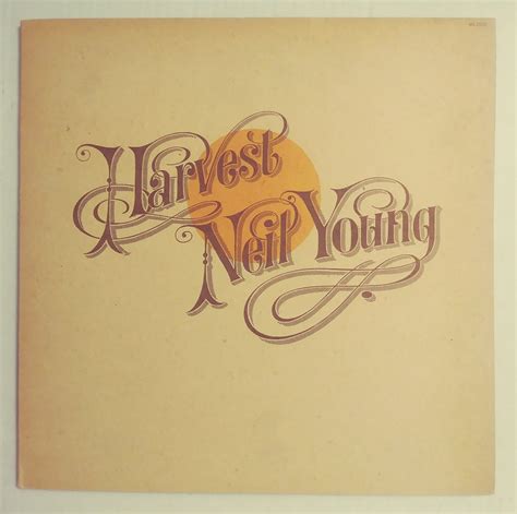 1972 Neil Young Harvest Album MS2032