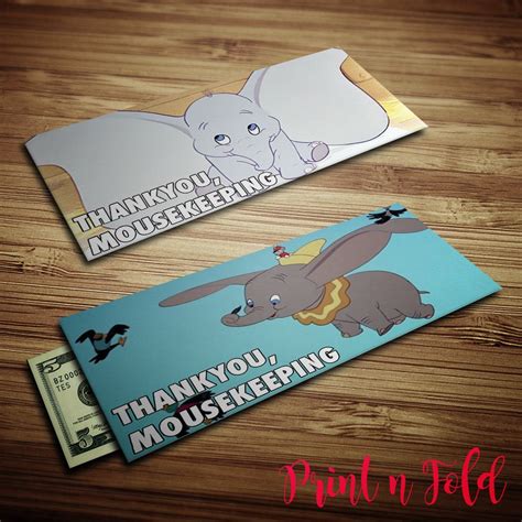 Printable Housekeeping Tip Envelopes