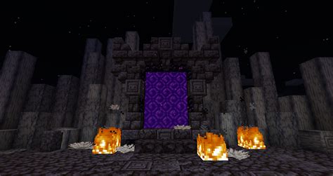 Simple Nether Portal Design : r/Minecraft