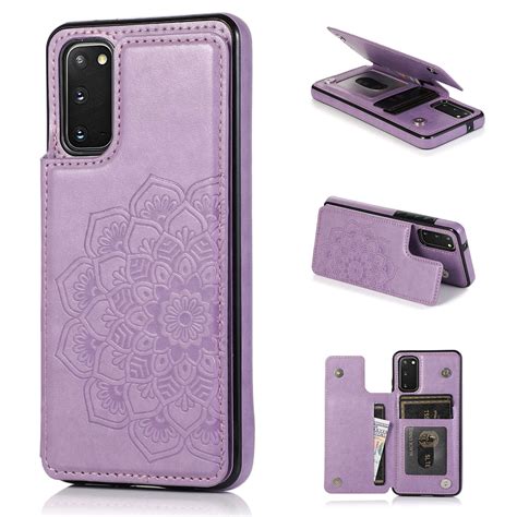 Dteck Flower Patterned Wallet Case For Samsung Galaxy A51 4G (6.5 inches),Magnetic Leather Card ...