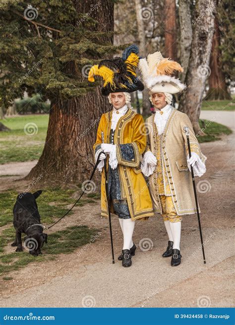 Two Courtiers Editorial Stock Photo - Image: 39424458