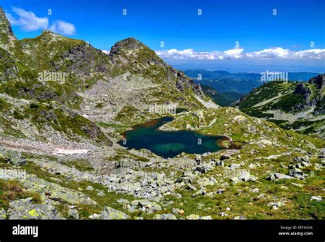 Beautiful landscape in the high mountain Stock Photo - Alamy