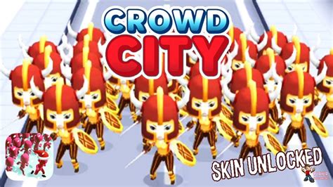 CROWD CITY GAME - UNLOCKED NEW SKINS #6 - VERY STRONG GAMEPLAY ...