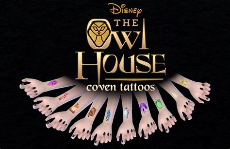 TS4 Mods By Alice Croft :: The Owl House coven tattoos