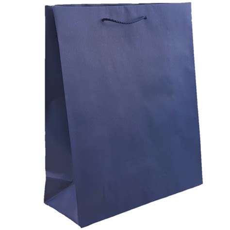 Eco Bag – A4 White with Paper Twist Handle