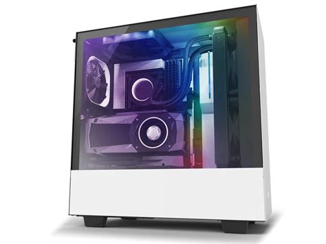 NZXT H510i - Compact ATX PC Gaming Computer Case - White - Newegg.ca