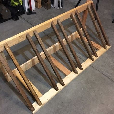 RYOBI NATION 2X4 Bike Rack | Diy bike rack, Wood bike rack, Bike rack ...