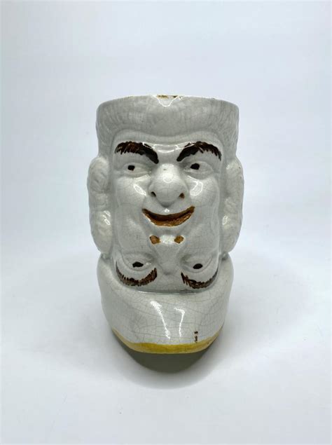 Yorkshire Prattware stirrup cup, Vicar & Moses, circa 1830 | BADA