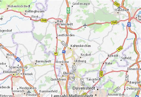 MICHELIN Kaltenkirchen map - ViaMichelin