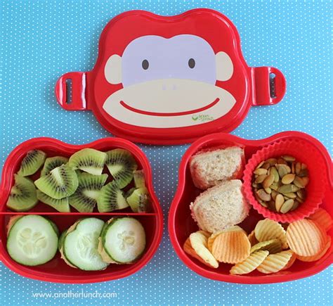 Monkey Face bento box lunch with sandwich ravioli | www.anot… | Flickr