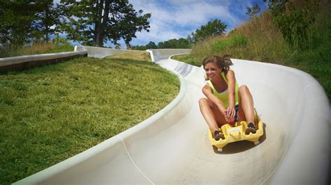 Two-for-One Alpine Slide | Crystal Mountain Michigan