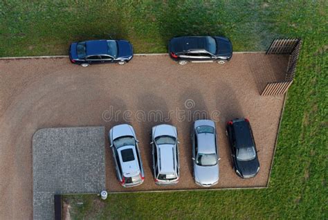 Small Car Parking Lot Top View Stock Image - Image of area, tourism: 173426639