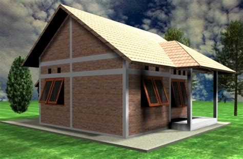 99+ Contoh Model Gambar Desain Rumah Minimalis Sederhana Pedesaan 1 Lantai Tampak Depan