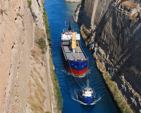 Corinth Canal | The Corinth Canal is a canal that connects t… | Flickr