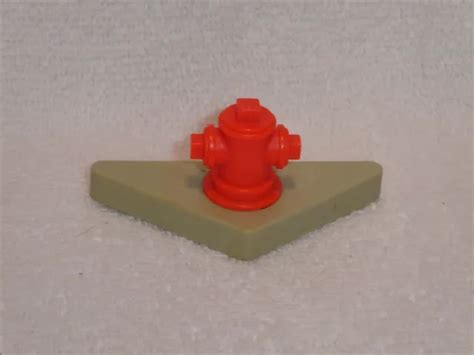 FISHER PRICE LITTLE People Vintage Sesame Street Gray & Red Fire Hydrant $4.17 - PicClick