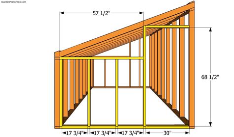 Lean-to Greenhouse Plans | Free Garden Plans - How to build garden projects | Lean to greenhouse ...