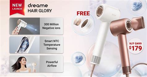 (EXPIRED) World’s 1st Hair Dryer with Essence – Dreame Hair Glory – launching on 3 March 2023