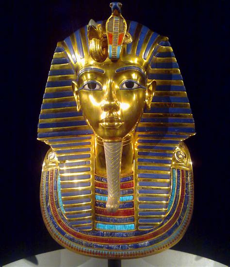 Death Mask of Tutankhamun | A replica of Tutankhamun's death… | Flickr - Photo Sharing!