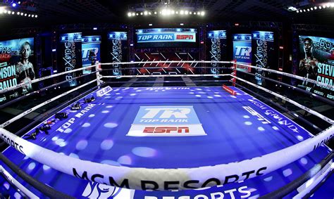 ESPN Returns to Live-Events Ring With Top Rank Boxing Productions in Vegas