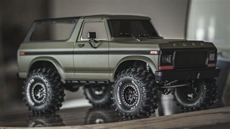 Hard Body Shell Kit (Ford Bronco/unpainted) for 313mm Wheelbase Crawlers TRAXXAS TRX4 Axial ...