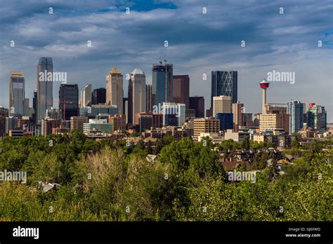 Downtown skyline, Calgary, Alberta, Canada Stock Photo - Alamy