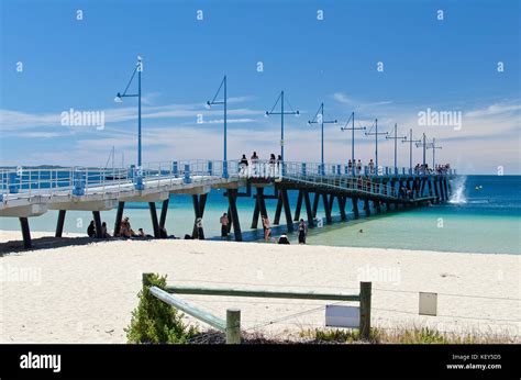 Palm Beach Jetty , Rockingham beach, Western Australia Stock Photo - Alamy