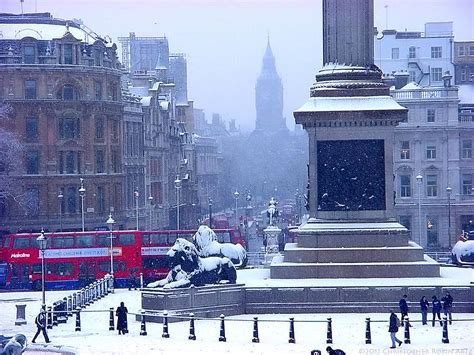 Snowfall Invades London Photograph by Christopher Robin - Fine Art America